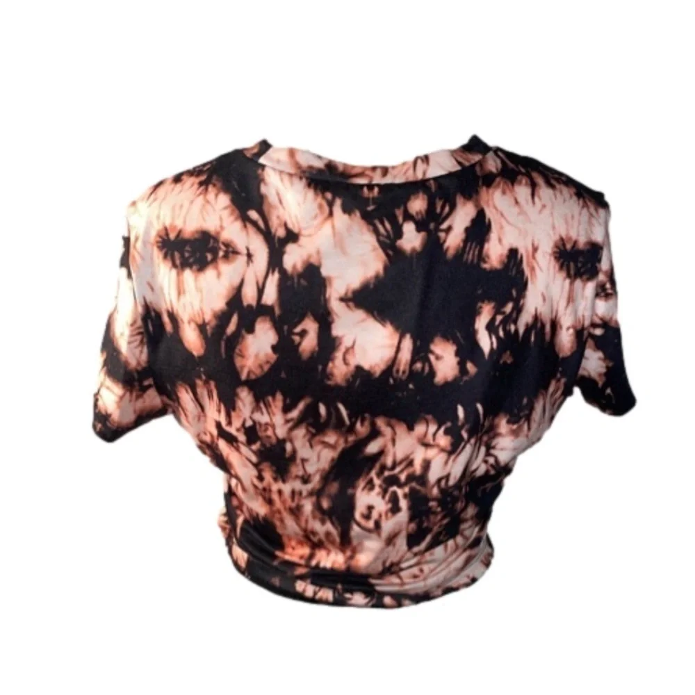Show Off this New Los Angeles Tie Dye Halther Top for Casual/Party Wear Size L - Picture 3 of 14